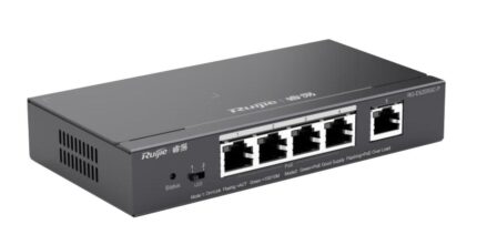 Ruijie Reyee RG-ES205GC-P 5-Port 10/100/1000 4-Port PoE+ (54W) Cloud Yön. Switch