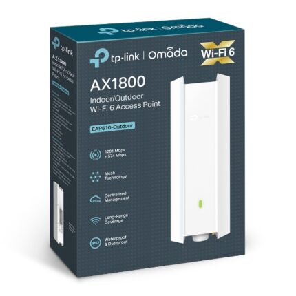 TP-Link Omada EAP610-Outdoor AX1800 Indoor/Outdoor Dual-Band Wi-Fi 6 (AP)