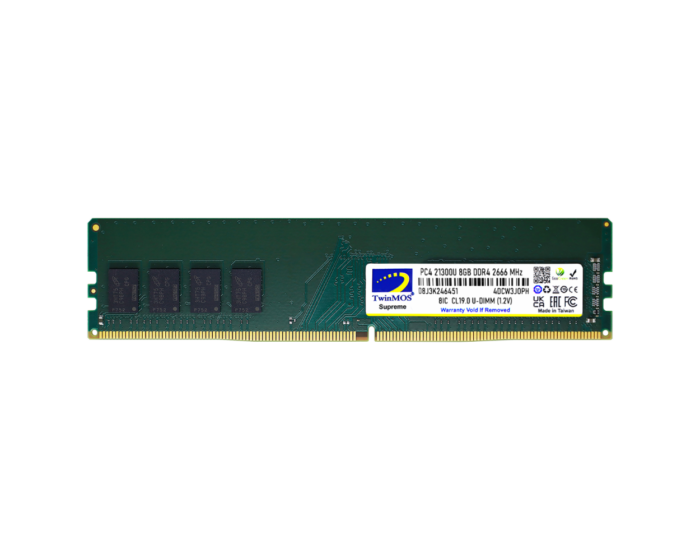 TWINMOS MDD48GB2666D 8GB 2666Mhz DDR4 PC Bellek