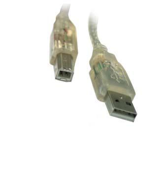 S-LINK SL-U2015 1.5 Mt USB 2.0 Yazıcı Kablosu Şeffaf