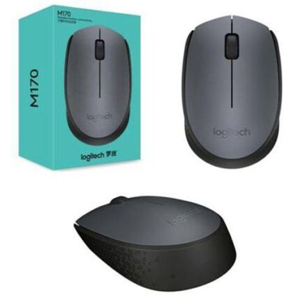 LOGITECH M170 Nano Alıcılı Kablosuz Siyah-Gri Mouse