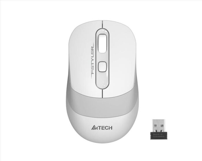 A4 TECH FG10 Nano Alıcılı Kablosuz 2000dpi Beyaz Mouse