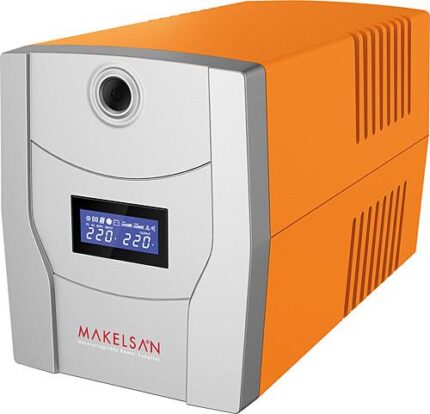 MAKELSAN LION 2200 VA LCD/USB (2x12V 9AH Akü) Line Interactive 4/8 Dk. UPS