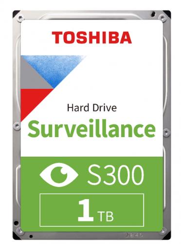 TOSHIBA HDWV110UZSVA S300 3.5" 1TB 5700rpm 64mb SATA 7/24 Harddisk