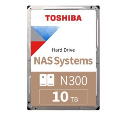 TOSHIBA HDWG11AUZSVA N300 3.5" 10TB 7200rpm 256mb Sata 7/24 NAS Harddisk