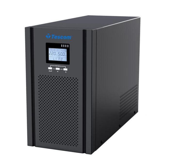 TESCOM TEOS+ Online 3 KVA 4/8 dk (6x12v 7AH Akü) UPS