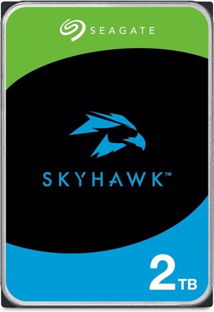 SEAGATE ST2000VX017 SKYHAWK 3.5" 2TB 256mb SATA 7/24 Harddisk