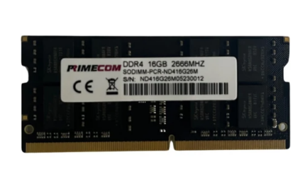 PRIMECOM PCR-ND416G26M 16GB (Tek Parça) DDR4 2666Mhz Notebook Bellek