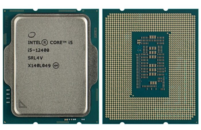 INTEL (12.Nesil) Alder Lake i5-12400 2.50GHz ~ 4.40GHz 18MB 1700P İşlemci Tray (Fansız)