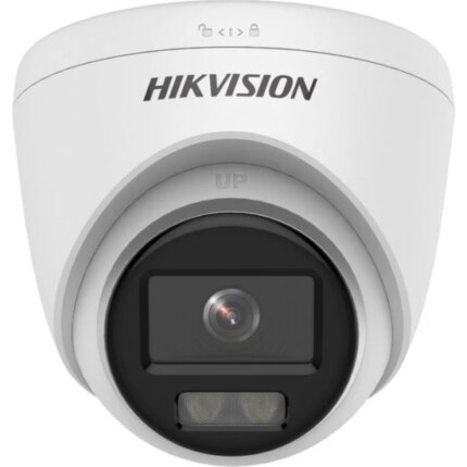 HIKVISION DS-2CD1327G0-LUF 1/2.8 CMOS 2MP 2.8mm POE Sesli ColorVu Dome IP Güvenlik Kamera