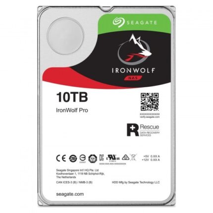 SEAGATE ST10000NE0008 IRONWOLF PRO 3.5" 10TB 7200rpm 256mb Sata 7/24 NAS Harddisk