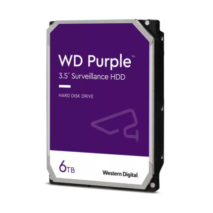 WD 6TB 3.5" 5400Rpm 256MB SATA Purple ( 3 Yıl Garanti ) ( WD64PURZ )