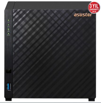 ASUSTOR AS1104T (4X18TB Desteği) RAİD (0-1-5-6-10) NAS Server