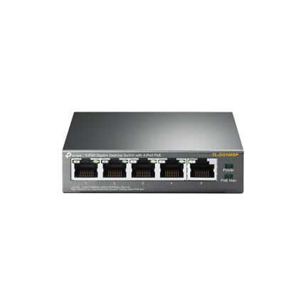 Tp-Link 5Port TL-SG1005P Gigabit 4xPoE (56W) Desktop Switch