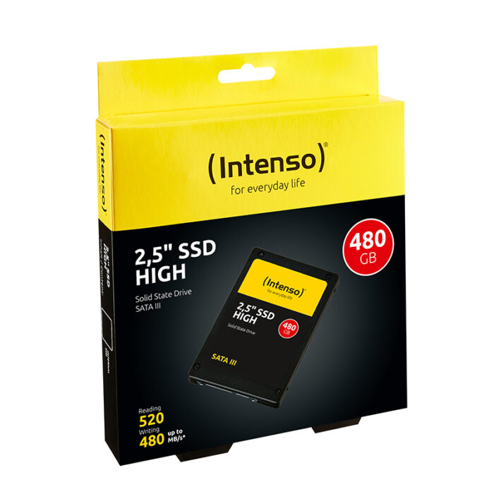 Intenso High 480GB 2.5"  SATA 3 520-480MB/s (3813450)