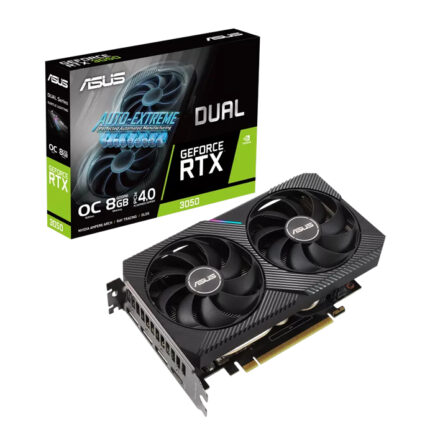 Asus DUAL-RTX3050-O8G 8GB 128Bit GDDR6 DP/HDMI PCI 4.0 Ekran Kartı